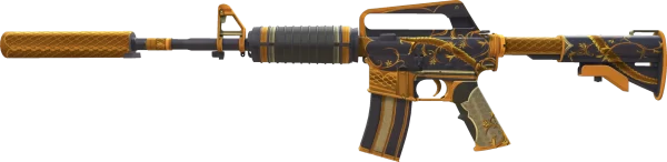 M4A1-S | Golden Coil (Minimal Wear)
