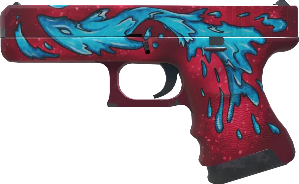 Glock-18 | Water Elemental (Minimal Wear)