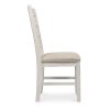 Skempton Modern Farmhouse Dining Room Chair, 2 Count, Whitewash