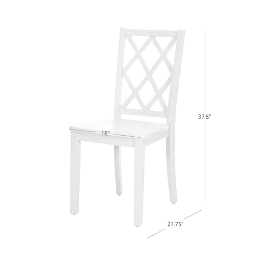 White Conolly Dining Side Chair