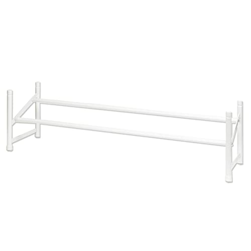 8111 Stack and Expand Shoe Rack, White