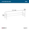 8111 Stack and Expand Shoe Rack, White