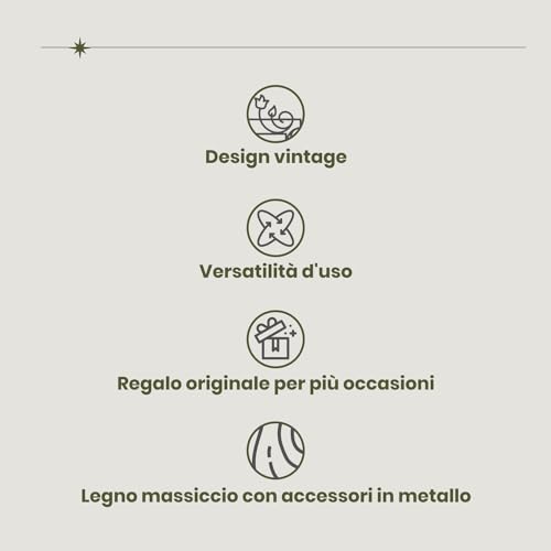 - Pirate Treasure Chest Storage Box - Marco 15x10.6x5,5" - Durable Wooden Treasure Chest with Lock - Unique Handmade Decorative