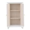 Miniature White Wooden Wardrobe Mini Dollhouse Accessories Miniature Furniture Doll Furniture Closet Tiny Furniture Clothes