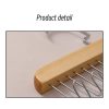 2Pcs Wooden Anti-Slip 8-Hook Belt Hanger for Closet Space-Saving Closet Organizer Belt Hanger for Bras, Ties, Scarves & Tank