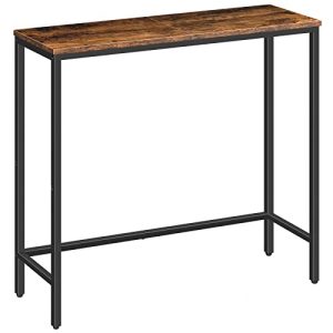 Narrow Console Table, 29.5" Small Entryway Table, Thin Sofa Table, Side Table, Display Table, for Hallway, Bedroom, Living Room,