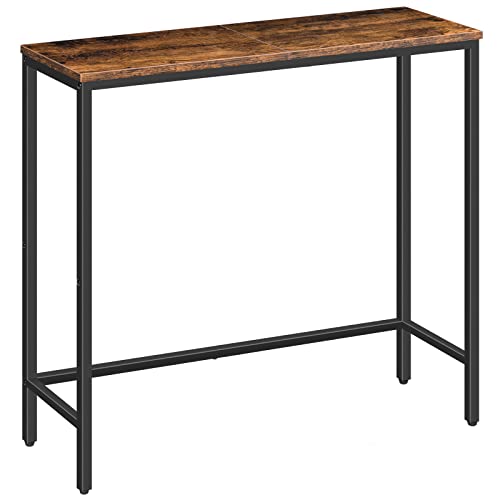 Narrow Console Table, 29.5" Small Entryway Table, Thin Sofa Table, Side Table, Display Table, for Hallway, Bedroom, Living Room,