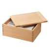 Wood Storage Box Organizer with Lid - Decorative Boxes for Crafts, Sewing, Keepsake, Memory - Wooden DIY Storage Box Stash