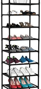 10 Tiers Shoe Rack 20-25 Pairs Sturdy Shoe Shelf
