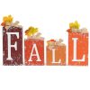 Fall Sign Wooden Decor Rustic Wooden Sign for Mantel, Table, Tiered Tray Fall Decorations for Home, Farmhouse, Porch, Kitchen.