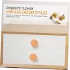 4Pcs Wooden Drawer Handles Elegant Simplicity for Dressers Wardrobes Kitchen Cabinets Farmhouse Style Furniture Closet Pulls