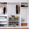 4-Tier 16 Cube Shoe Cubby Rack Organizer, Gray