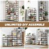 Shoe Rack Large Capacity 72 Pairs Tall Shoe Shelf, 3 Row 12 Tiers Sturdy Metal Shoe Organizer for Entryway, Closet, Bedroom,