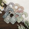 8 Pcs Set Pastels Baby Closet Dividers for Clothing Organizer, Double-Sided Baby Wardrobe Organizer Divider Wooden Clothes Size