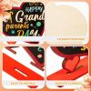 3 Pcs Grandparents Day Wooden Table Centerpieces Decoration Grandparents Gifts from Grandkids Table Topper Sign Wood Craft Kit