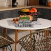 3PCS Wooden Fall Decorations for Home, Rustic Farmhouse Fall Table Decor Set with Pumpkin Truck & Signs, Harvest Thanksgiving