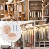 Wood Closet Pole Socket, Closet Pole Socket, Wooden Closet Rod Holders for Closet Poles for Hanging Clothes, Wooden Closet Rod
