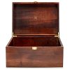 Wooden Gift Boxes - Large Memory Box For Keepsakes, Decorative Boxes With Lids, Wooden Box With Hinged Lid, Wood Boxes, Storage